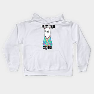 Llamaste style Kids Hoodie